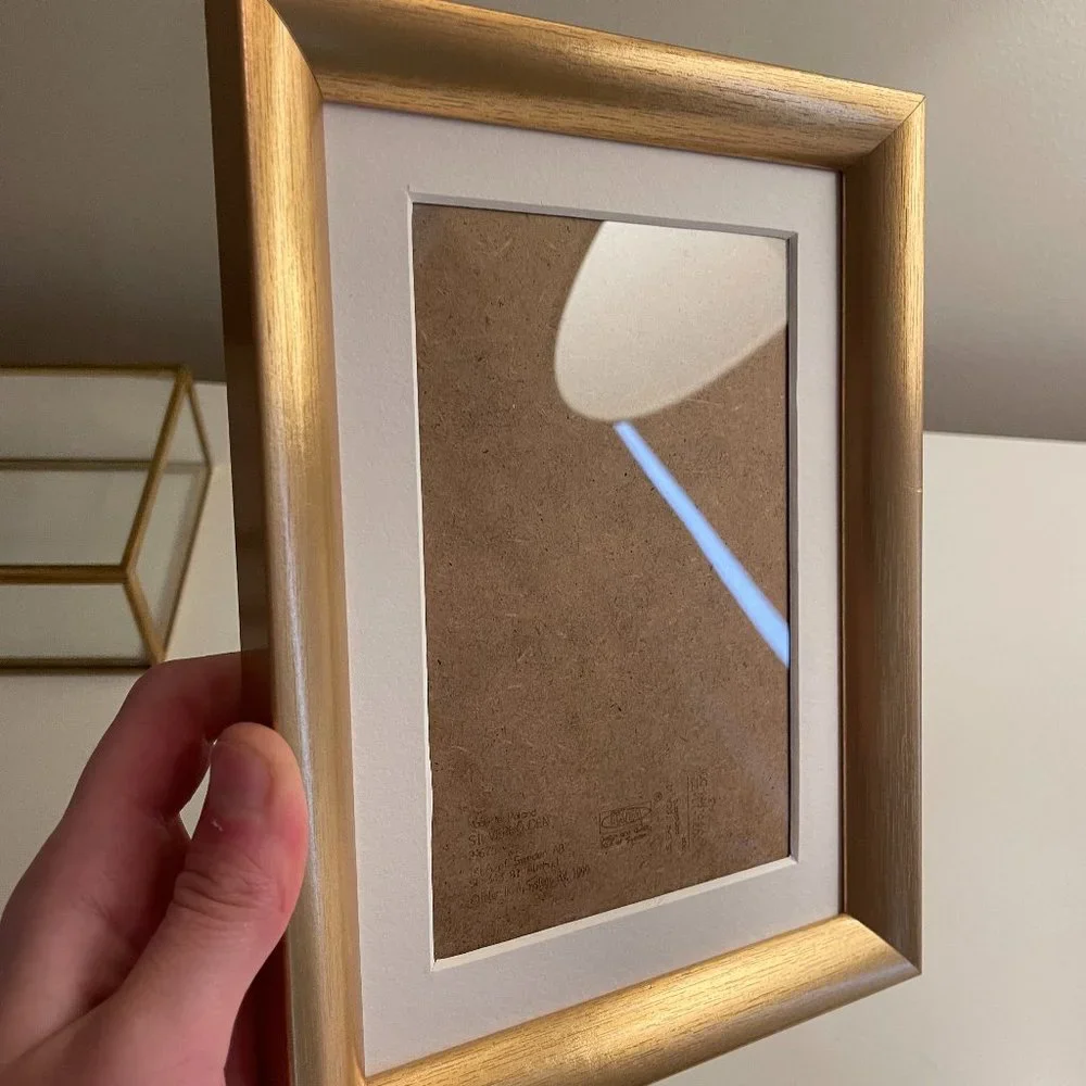 Ikea Gold Frame
